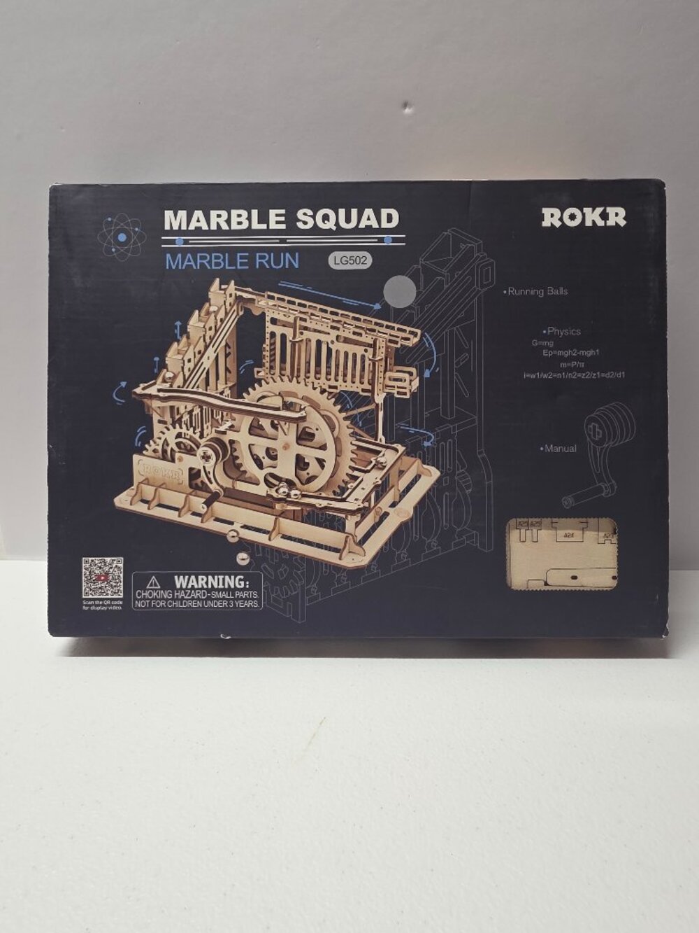 ROKR Marble Squad Marble Run LG502 3D Wooden Puzzle Set